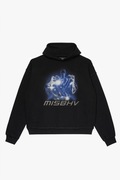 Bluza MISBHV 2001 Hoodie Sweatshirt Diamenciki Sweter Czarna Black Czarny