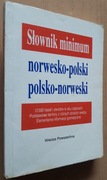 Słownik minimum norwesko-polski polsko-norweski 