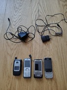 Nokia 6303 c, 6070, 6500s-1, 6103 + ładowarki 