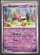 Karta pokemon Stellar Crown Reverse Holo 057/142 Slowpoke