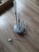 Lampa stojąca. Klosze szklane.