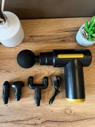Pistolet do masażu USB-C | Masażer 4 końcówki