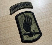 Naszywka - US Army - 173rd Airborne Brigade Combat Team (OD Subdued)