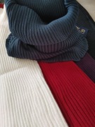 OKAZJA tanio polski nowy z metka komin, szal, szalik, golf,100 % anilana