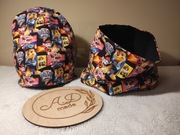 Komplet czapka komin Psi Patrol Zuma bawełniany 