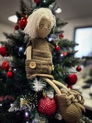 Lalka - Maskotka na szydełku - Homemade Aniołek