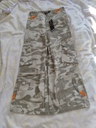 Spodnie moro bojówki dziecięce rozmiar 140