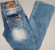 Wr) TOMMY HILFIGER oryginalne spodnie jeansowe Roz.31 