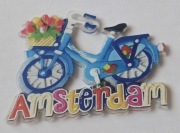Magnes na lodówkę Amsterdam Holandia Holland (2K).