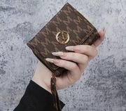 Elegancki portfel damski zapinany, różne kolory 