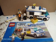 Lego 7286 City Van policyjny złodziej na motocyklu z instrukcją 