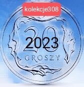 20 gr 2023 mennicze z woreczka