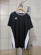 bluzka koszulka XXL sportowa Adidas running czarna ciemna do biegania sport