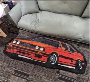 Dywan w kształcie samochodu