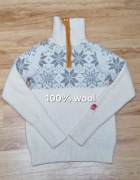 Ulvang sweter wełniany 100% wool r xs