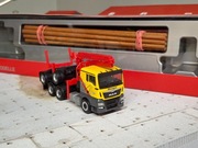 Herpa MAN TGX do transportu dłużycy z ładunkiem Mengel