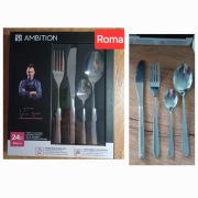 Komplet Sztućców Ambition 24 elementy Roma