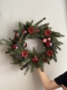 Wianek wieniec stroik na święta 50 cm