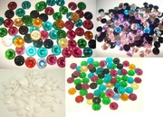KOLOROWE DIAMENCIKI OCZKAdo przyszycia komplet 320szt (K050)