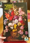 Zabytkowa puzzle Schmidt 500 elementów