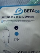 Fartuch jednorazowy, 2 sztuki, Zarys, Rozmiar L, SMMMS