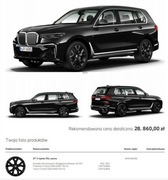 BMW x7/X5 Felgi+opony Vspoke i Bridgestone Blizzak LM-001