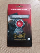 Gwint Legendarni bohaterowie z ballad - karty potworów - Wiedźmin 