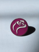 Herb logo Kutno przypinka pin metaliczna odznaka wpinka