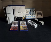 PS5 + 2 Pady + Topowe Gry – Gotowy Zestaw Premium!