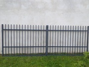 Nowa brama wjazdowa dwuskrzydłowa antracyt
