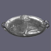 Secesja Paterka Wizytownik WMF Jugendstil Art Nouveau 1886-1903 Ślimak