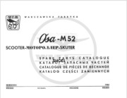Katalog części WFM M 52 OSA 