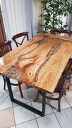 Stoły drewniane, żywica, loftowe, industrialne 