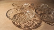 Szklana miseczka zdobiona szerokość 13 cm