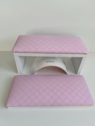 Zestaw- podpórka poduszka do manicure | pod dłoń i łokieć | ekoskóra