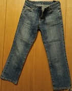 Big Star spodnie damskie jeansy rozmiar 25 nogawka 3/4