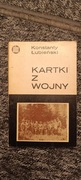 Kartki z Wojny Konstanty Łubieński 