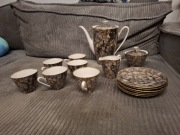 Serwis kawowy Carry Włocławek, szary, marmurkowy