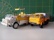 2 Star-y 266 z kolekcji Kultowe Ciężarówki PRL-u skala 1,43