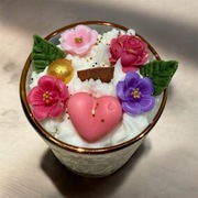 Świeca w szkle dla Babci