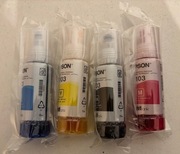 EPSON WKŁAD TUSZ BUTELKA 103 C/M/Y/BK PACK PUSTE