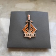 CS:GO Pin - Bravo - przypinka oryginał cs2 unikat