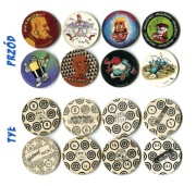 Unikat kapsle Wackers! 1995 kapsel tazo żeton PRL lata 90