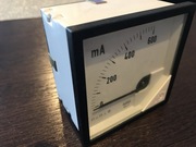 Amperomierz tablicowy Lumel 0 - 600 mA MA17 