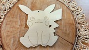Scrapki sklejka drewniana baza Pokemon, Pikachu do ozdabiania