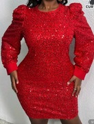 Sukienka damska w cekiny rozm.44-46. Nowa bez metki+Gratis!!