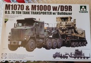 Takom 1/72 U.S. M1070 & M1000 / D9R /Bulldozer
