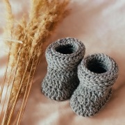 Buciki z wełny merino 