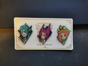 Przypinki Czarodziejek Gwiazd pakiet 3