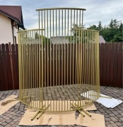 Ścianka stelaż tło dekoracyjne składane modułowa serpentyna